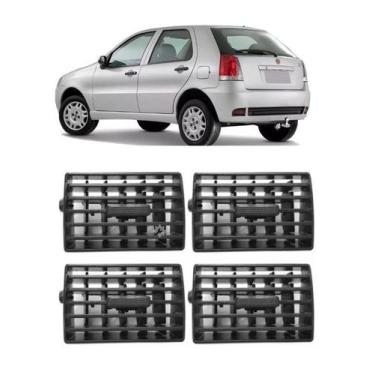 Imagem de Kit 4 Pçs Difusor Ar Palio Siena Strada Idea 2004 2012 Original - Fiat