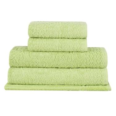 Imagem de Buddemeyer Jogo de Toalhas Dalia Extra Soft Banho Verde 5 peças