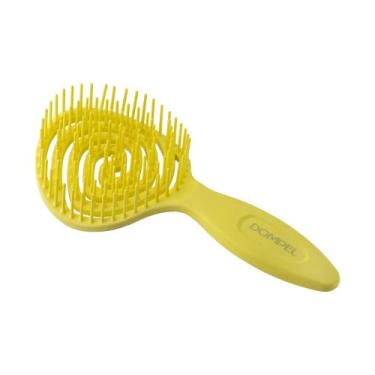 Imagem de Escova De Cabelo Flexível Pirulito Com Cheirinho Abacaxi Profissional 