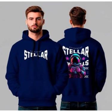 Imagem de Moletom Canguru Estampado Stellar Astronaut REF1500-Masculino