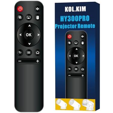 Imagem de Controle remoto de projetor HY320 HY300 HY300PRO compatível com Magcubic HY300 Pro projetor de substituição para orelha e ouvido HY300PRO HY 300 Proyector 4k para miniprojetores Maypug P1