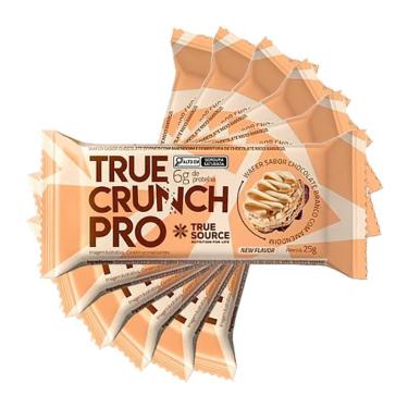 Imagem de Kit 6X: Wafer Proteico True Crunch Pro Chocolate Branco True
