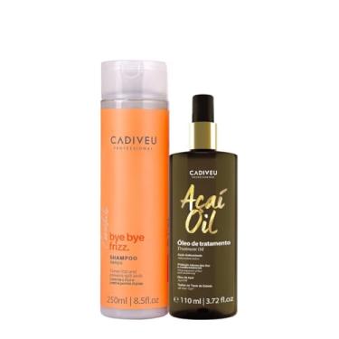 Imagem de Kit Cadiveu Professional Essentials Bye Bye Frizz Shampoo e Açaí Oil 110 (2 produtos)