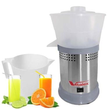 Imagem de Extrator e Espremedor de Suco Médio Câmara Plástica ESM-P Vitalex 220V