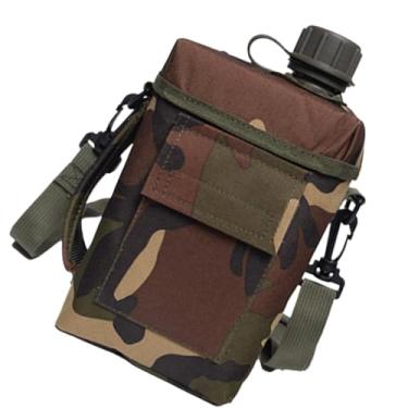 Imagem de Viagem de garrafa de água, garrafa esportiva | 2L Adultos Viaje chaleira - Ofim de largo à prova de vazamentos com alça de ombro para camping, caminhada, mochila, academia, ciclismo, corrida, fitness