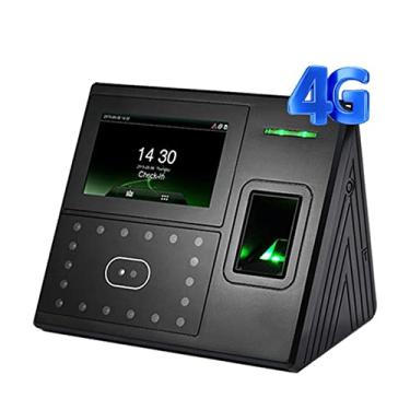 Imagem de bns7fapq 4G GPRS TCP/IP máquina de reconhecimento facial facial comparecimento tempo biométrico impressão digital porta sistema de controle de acesso para pequenas e médias empresas (cor: UFace402-4G)