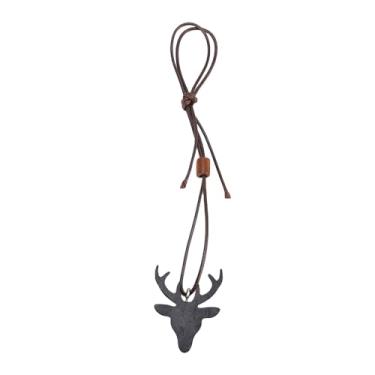 Imagem de BTSEURY EBONY Wood Colar, Pingente de Bolsa, Ajustável Retro Inovador Todos Os Acessórios de Pingente de Chaves de Chave