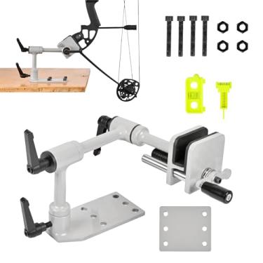 Imagem de SOPOGER Morsa De Arco Para Arcos Compostos - Ferramenta De Ajuste Universal De 360° Para Fabricação De Bestas Prensa Para Arco Composto Kit De Nível De Arco Recurvo Acessórios Para Construção De Ar