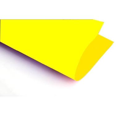 Imagem de Papel Cartolina Dupla Face Color SET 48X66CM Amarelo Pacote com 20 - R