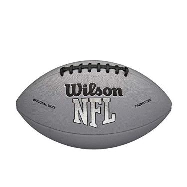 Imagem de Bola de futebol americano WILSON MVP, cinza, tamanho oficial