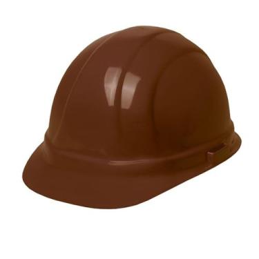 Imagem de ERB Boné 19910 Omega II estilo chapéu rígido com mega catraca, marrom