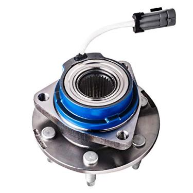 Imagem de TUCAREST 513236 Rolamento da roda dianteira traseira e conjunto de cubo compatível com Buick Terraza Saturn Relay 2006-2009 Chevrolet Uplander Pontiac Montana [6-Stud Hub W/ABS]