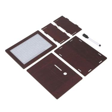 Imagem de Caixa de Economia de Cofre Em Dinheiro, Caixa Armazenamento Dinheiro Fina Fofo e Interessante Ornamento Madeira Resistente e Reutilizável para Todas As Idades para Entretenimento (10000 dólares)