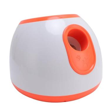 Imagem de Máquina de Bola de Tênis para Cães, Lançador Interativo Bola Cachorro Automática para Interno (Plugue dos EUA 100-240V)