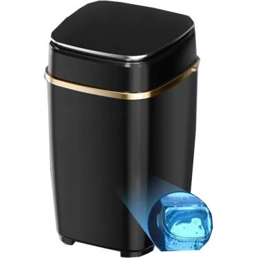 Imagem de Máquina de lavar portátil, 3 kg de mini -lavagem de grande capacidade com secador de rotação, máquina de lavadora pequena com função de desidratação, mini -arruela para roupas de bebê, roupa