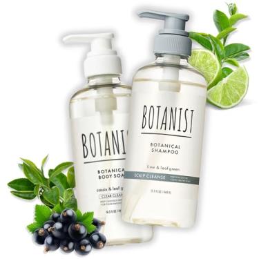 Imagem de Botanist Conjunto De Sabonete Líquido E Xampu Botanist, Gel Limpeza Para Pele Seca, Clareador Do Couro Cabeludo Mulheres Todos Os Tipos Cabelo, Óleo Noz Macadâmia, Extrato Folha Alecrim, Sem Sulfato