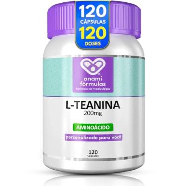 Imagem de L Teanina 200mg L-theanine | 120 Cápsulas - P/Foco E Calma