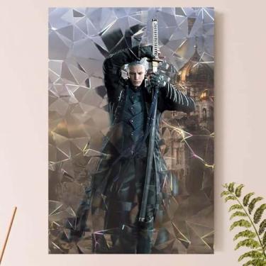 Imagem de Placa Quadro Decorativo - De.vil M.ay C.ry (Devil_05)