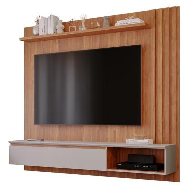 Imagem de Painel Suspenso Panamá Plus Cinamomo-off White Para Tv Até 55? - Permóbili Cinamomo-off White