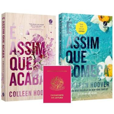 Imagem de Kit: É Assim Que Acaba + É Assim Que Começa + Brinde - Kit de Livros, 