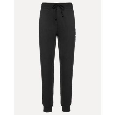 Imagem de Calça John John Moletom Masculina Embossed Black Preta, L/G