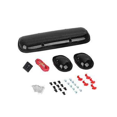 Imagem de NPAUTO 3 peças de luzes de LED fumê brancas 30 luzes de autonomia para corrida com pacote de fiação para Chevy Silverado GMC Sierra 1500 1500 HD 2500 2500HD 3500