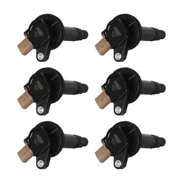 Imagem de MSD Bobinas de ignição 825763, preto, pacote com 6 (conector de 3 pinos)