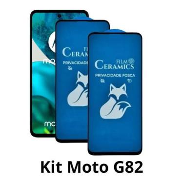 Imagem de 2UN Película Fosca Privacidade para Motorola Moto G82 - NoBrand