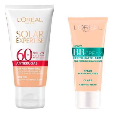 Imagem de L'Oréal Paris Kit - Protetor Solar Solar Expertise + BB Cream Efeito M