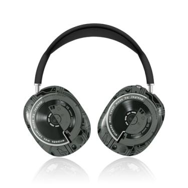 Imagem de Joyleop Capas para Airpods Max – Capas rígidas e duráveis inspiradas em tecnologia para AirPods Max, capa de fone de ouvido legal com design retrô inspirado em discos de vinil, acessórios essenciais