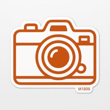 Imagem de Adesivo Carro/Moto Câmera Fotográfica Vintage