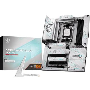 Imagem de MSI Placa-mãe B850 Gaming Plus WiFi PZ, ATX - Suporta processadores AMD Ryzen 9000/8000/7000, AM5 - DDR5 Memory Boost 8200+ MT/s (OC), PCIe 5.0 x16 e 4.0 x16, M.2 Gen5, Wi-Fi 7, 5G LAN