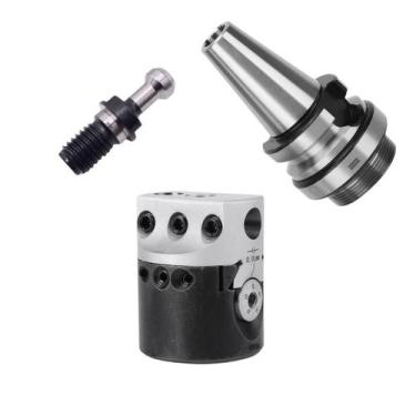 Imagem de kit cabeçote broquear 050 mm + haste bt40 + pino - Orion