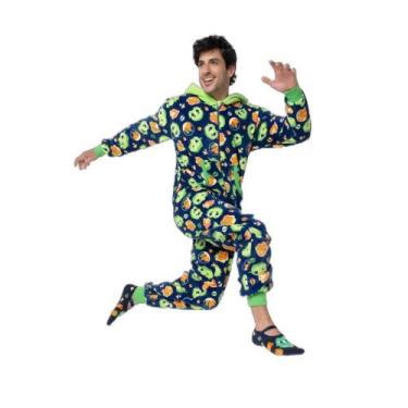 Imagem de Macacão Manga Longa Soft Masculino Dragão Camping - Puket, PP