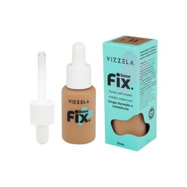 Imagem de Base Líquida Fix - Vizzela 30ml - Todas as Cores 100% Original