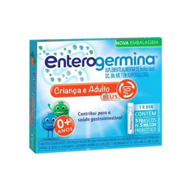 Imagem de Probiótico Enterogermina Plus 5ml com 5 Frascos
