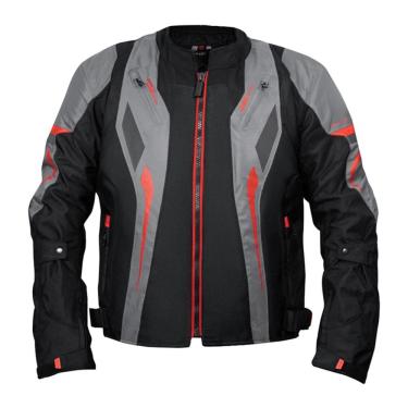 Imagem de Jaqueta Gp Tech Verona C/ Proteções Preto/Cinza