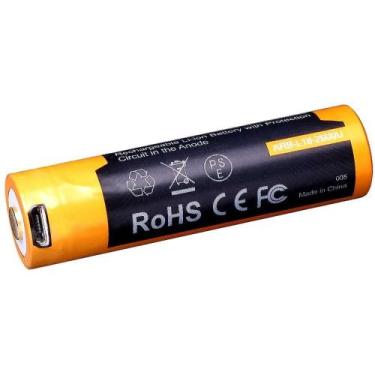 Imagem de Bateria Recarregavel Fenix ARB-L18-2600U 18650 2600MAH 3.6V Micro-USB