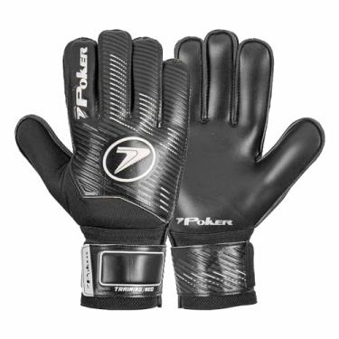 Imagem de Luva De Goleiro Training Futebol De Campo Neo Adulto Poker (Preto, 8, Ambidestro)