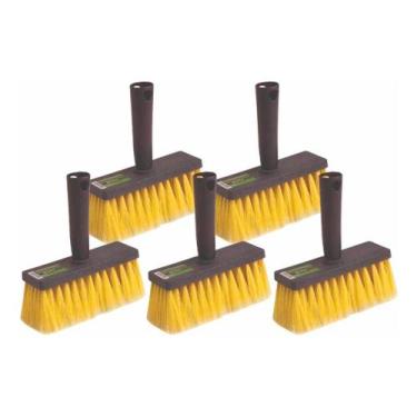 Imagem de Kit 5 Broxa Retangular Pequena Parede Multiuso 11,7x4,3 Cm - Odim