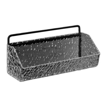 Imagem de Fxzqgnh Cesta de Cozinha Suspensa, Suporte E Vegetais Multiuso, Armazenamento de Alimentos de Fazenda para Despensa, Decoração de Casa, Preto, Tamanho real