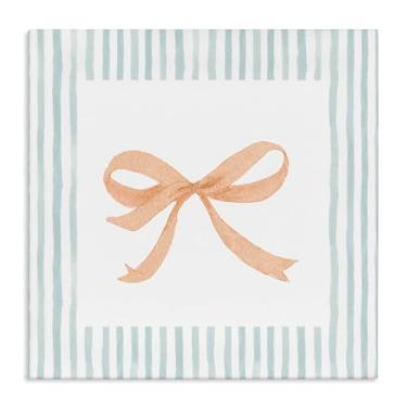 Imagem de Stupell Industries Design de arte de parede em tela de arco chique com borda listrada por PATRICIA PINTO, 43 x 43 cm