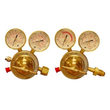 Imagem de Conjunto de reguladores genuínos Victor SR450 Series HD de oxigênio e acetileno HD