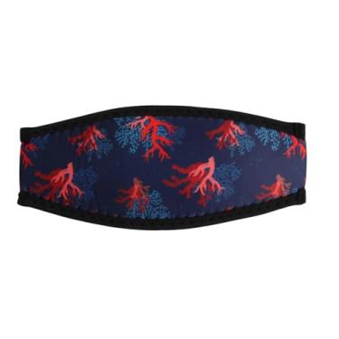 Imagem de predolo Máscara de Mergulho com Faixa de Cabelo, Envoltório Confortável para Cabelos Longos, Adultos, Capa Protetora de Neoprene para Mergulho Livre, Esportes, Style D