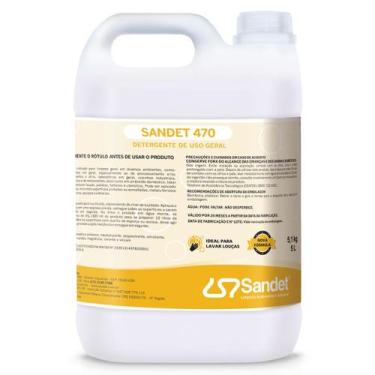 Imagem de Sandet 470 Detergente De Louças Cozinhas Industriais 5l