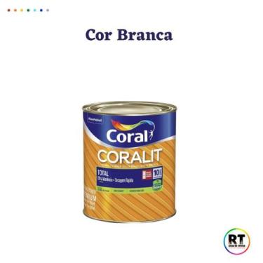 Imagem de Tinta Esmalte Sintético Base Água Cor Azul 800ml Coral Coralit Total Z