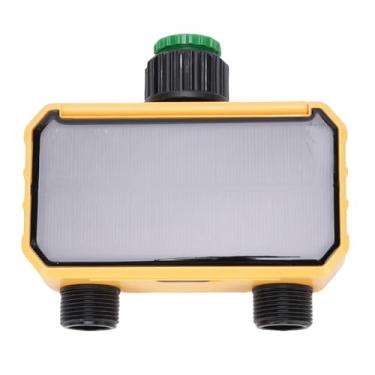 Imagem de Asixxsix Temporizador de Rega, Temporizador Inteligente para Mangueira de Jardim, Opção de Rega Manual, de Rega Automática Recarregável por USB para Quintal e Varanda