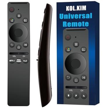 Imagem de Controle remoto universal de substituição para Samsung TV Curved Neo QLED Frame Crystal UHD 4K 8K Smart TVs Series 6 7 8 DU7200 CU7000 TU-8000 AU8000 NU8000 Q50 Q60 Q70T Q80T Q90T Controle remoto de