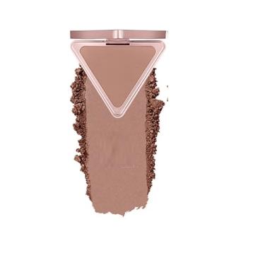Imagem de MAEPEOR Pó bronzeador fosco, 5 cores, paleta de bronzeador de contorno natural montável, longa duração, pó bronzeado facial (04 médio)
