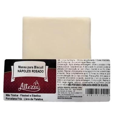 Imagem de Massa de Biscuit 1 kg Altezza COLORIDA, BRANCA e NATURAL 1kg ESCOLHA A